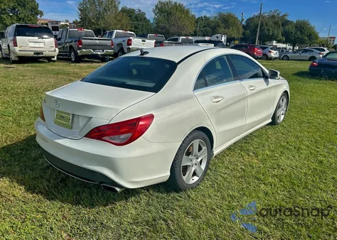 2015 Mercedes-Benz Cla 250 z USA, uszkodzony, nr VIN WDDSJ4EBXFN222571